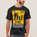 Pesquisar por gato da química camisetas Elemento