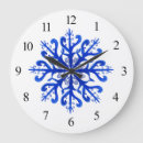 Pesquisar por snowflakes relogios de parede Floco de neve