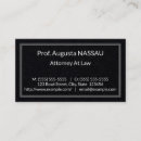 Pesquisar por law cartao de visita Tradicional