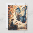 Pesquisar por arte surreal cartoes postais Borboleta
