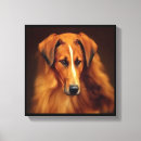 Pesquisar por raça cão impressão de canvas Retrato