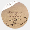 Pesquisar por entre dois corações adesivos Areia