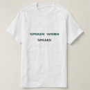 Pesquisar por palavra falada camisetas Poesia