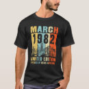 Pesquisar por march birthday camisetas 40th