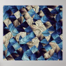 Pesquisar por quadrados abstratos pôsteres Azul