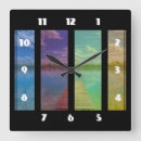 Pesquisar por madeira natural relogios de parede Paisagem