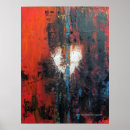 Pesquisar por coração quebrado pôsteres Vermelho