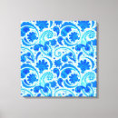Pesquisar por paisley impressão de canvas Azul
