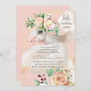 Pesquisar por floral girly convites Aquarela
