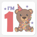 Pesquisar por urso aniversário adesivos Um ano