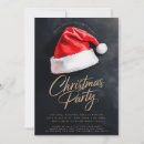 Pesquisar por chapéu de papai noel convites Preto e branco