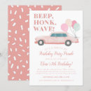 Pesquisar por do carro vintage convites Rosa