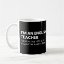 Pesquisar por professor de inglês canecas Gramática