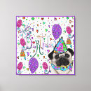 Pesquisar por pugs impressão de canvas Cachorros