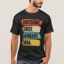 Pesquisar por aniversário janeiro para camisetas Vintage