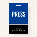 Pesquisar por azul preto crachás Simples