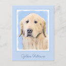 Pesquisar por golden retriever cartoes postais Dourado