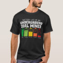 Pesquisar por mineiro de carvão camisetas Engraçado