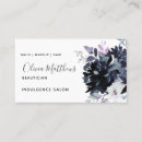 Pesquisar por flores pretas cartoes cartao de visita For her