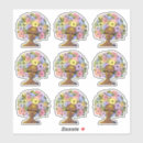 Pesquisar por flores no cabelo adesivos For her