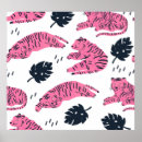 Pesquisar por gatos coloridos pôsteres Ilustração