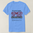 Pesquisar por cristão da bíblia da armadura camisetas Guerra espiritual