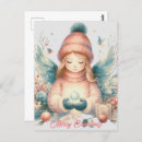 Pesquisar por anjo do natal cartoes postais Inverno