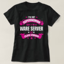 Pesquisar por servidor camisetas Trabalho