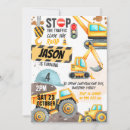 Pesquisar por dump truck convites For kids