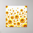 Pesquisar por fundo amarelo da flor impressão de canvas Natureza