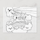 Pesquisar por unicórnio kawaii cartoes postais Crianças
