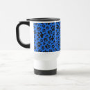 Pesquisar por às bolinhas preto e branco canecas Azul