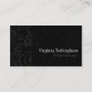 Pesquisar por laço preto cartao de visita Damasco