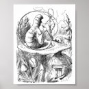 Pesquisar por alice na lagarta do país das maravilhas pôsteres quarto bebê decoração Alice em terra maravilhosa