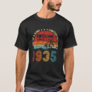 Pesquisar por 87 anos aniversário camisetas Vintage