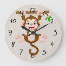 Pesquisar por arte do macaco relogios de parede Bonito
