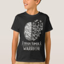 Pesquisar por tumor cerebral camisetas Conscientização