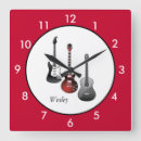 Pesquisar por guitarra elétrica relogios de parede Músico