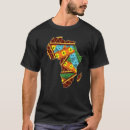 Pesquisar por mapa geográfico camisetas Africano