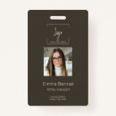 Pesquisar por identificação crachás Logotipo