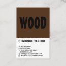 Pesquisar por lumberjack cartao de visita Madeira