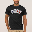 Pesquisar por arte do póquer camisetas Design