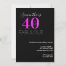 Pesquisar por fabuloso de anos 40 aniversário convites Quadragésimo