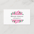 Pesquisar por flores cereja cartao de visita Feminino