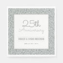 Pesquisar por 25 anos aniversário de guardanapos Moderno