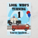 Pesquisar por emergência convites Carro de polícia