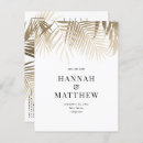 Pesquisar por folha de ouro moderna convites Couple