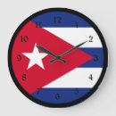 Pesquisar por bandeira cubana pôsteres Relógio