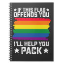 Pesquisar por bandeira lésbica orgulho cadernos de notas Gay