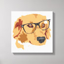 Pesquisar por vidro impressão de canvas Cão